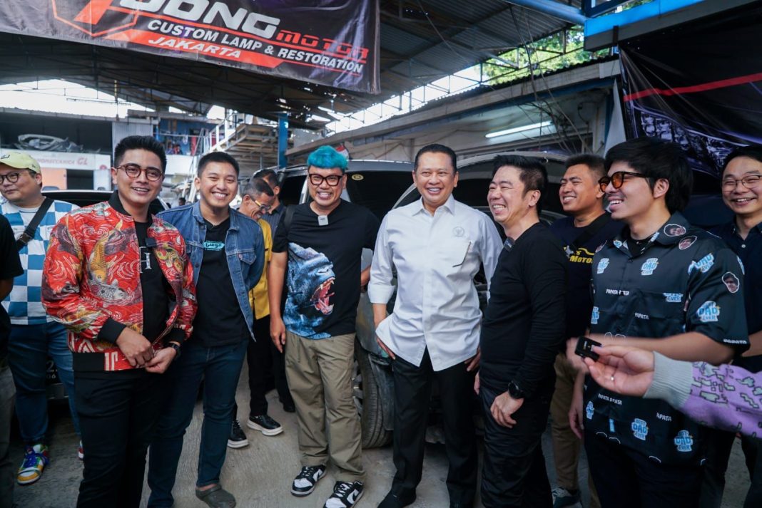 Ketua Umum IMI Bamsoet Dukung Atta Halilintar dan Fitra Eri Ramaikan Blackstone Live Modz Challenge 2023