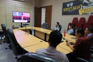 Plt Kakanwil Kemenkumham Jatim Hadiri 'Satu Jam Bersama Menkumham' Secara Virtual