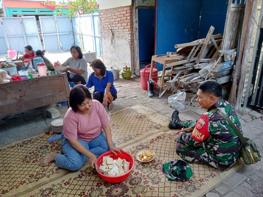 Guna Pererat Hubungan dan Sinergitas Babinsa Kunjungi Appem