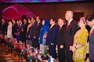 Presiden Jokowi Resmi Buka KTT Ke-43 ASEAN