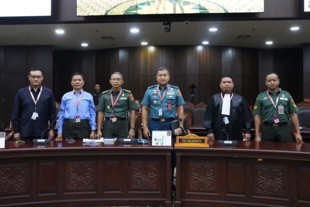 Sidang MK: Masa Usia Pensiun Prajurit TNI 60 Tahun
