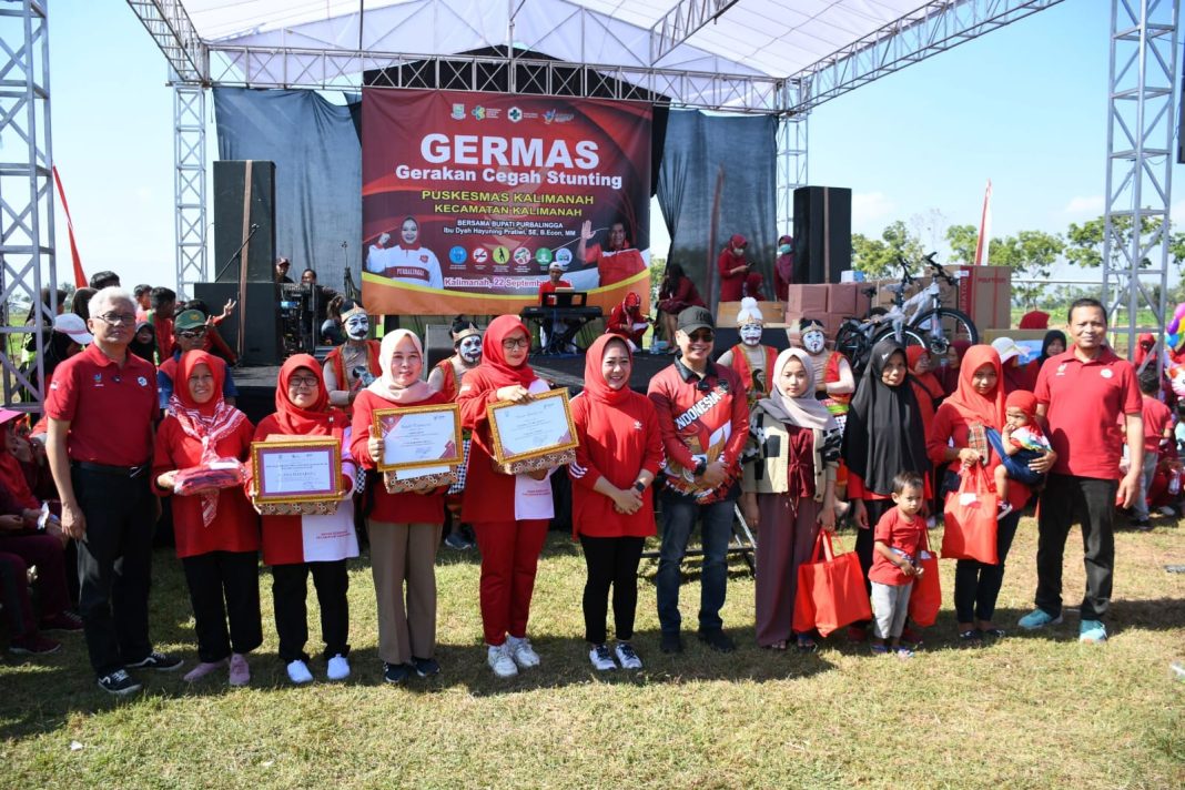 Promosikan Germas, Bupati Tiwi Ajak Masyarakat Gemar Makan Buah dan Sayur
