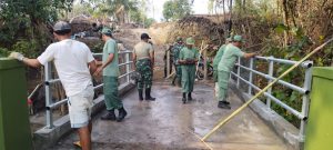 Capai Progress 93%, Sasaran Fisik Jembatan dukuh Brahu-Muning menyisakan pekerjaan Finishing