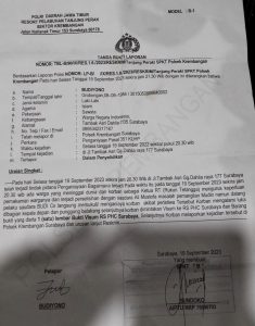 Kasus Pengeroyokan Ketua RT di Morokrembangan Surabaya Terasa Mandeg