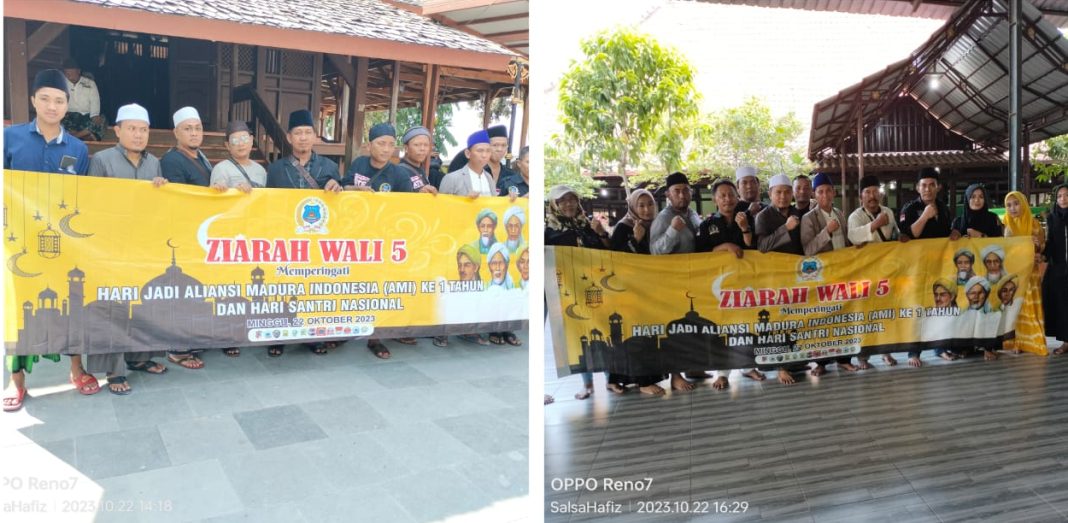 Aliansi Madura Indonesia (AMI) Menggelar Tour Ziarah Wali 5 Untuk Memperingati Hari Jadi Ke 1 Tahun