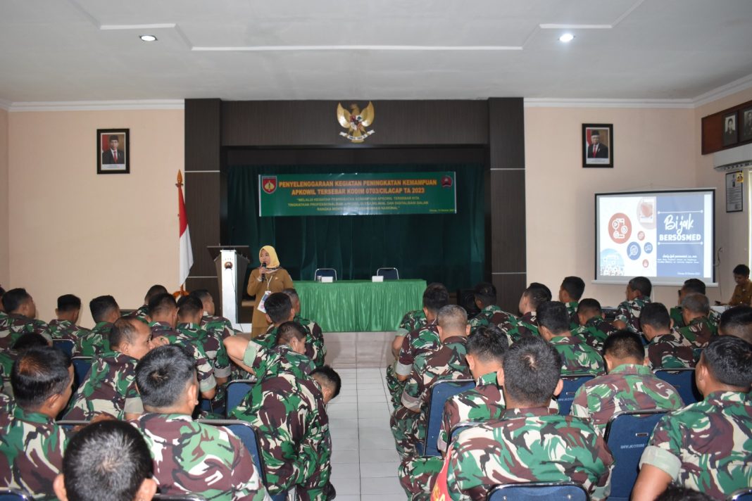 Kodim 0703 Cilacap Perdalam Etika Bermedia Sosial Guna Tingkatkan Persatuan
