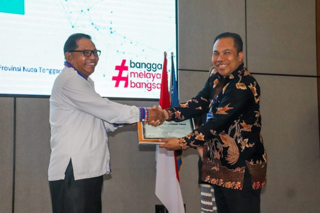 Kemdikbudristek RI Beri Penghargaan Untuk Pemkab Matim