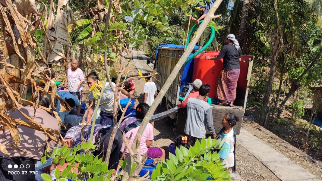 Krisis Air Bersih Kodim Boyolali Sigap Kirim Bantuan