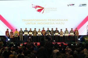 Kemenkumham Raih Penghargaan Terbaik I ITKP di Anugerah Pengadaan 2023