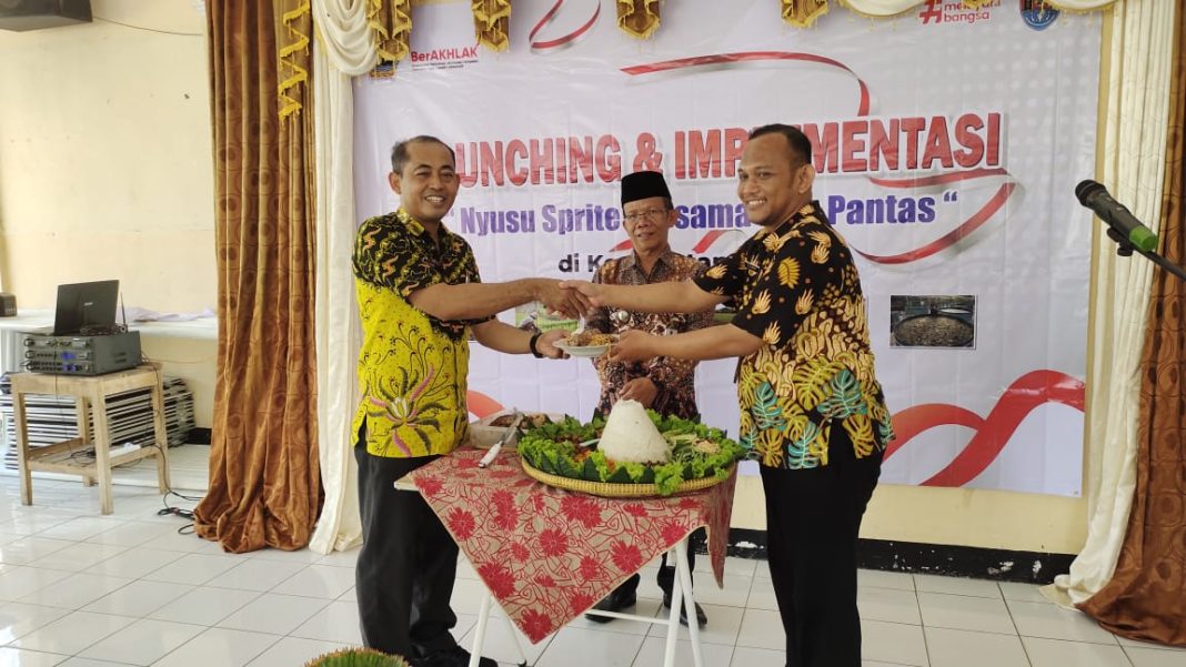 Launching dan implementasi nyusu Spirit Bersama mas pantas menyusun data base