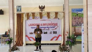 Launching dan implementasi nyusu Spirit Bersama mas pantas menyusun data base