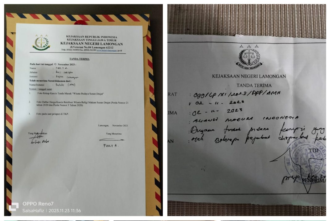 Ketidak Profesionalan Kinerja Kejari Lamongan, AMI Minta Kejagung Copot Kejari Lamongan dan Jajarannya