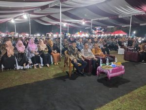 Babinsa Amankan Pagelaran Wayang Kulit di Simo