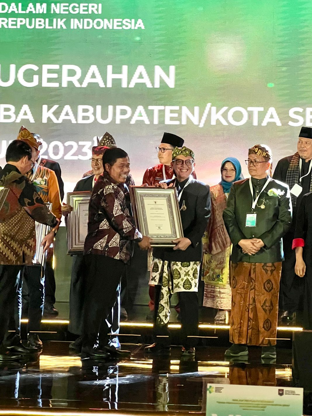 Bojonegoro Raih Penghargaan Kabupaten Swasti Saba Wiwerda 2023, Wujudkan Masyarakat Sehat