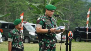 Melintasi Purbalingga, Peleton Beranting Yudha Wastu Pramuka Jaya Diterima Dandim