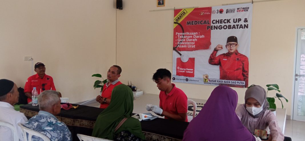 Selain Luncurkan Ambulance, Kaisar Juga Gelar Pengobatan Gratis