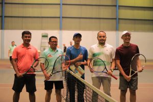 Wadah Silahturahmi Antar Jajaran, Kemenkumham Jatim Gelar Turnamen Tenis Semarakkan HBI ke-74