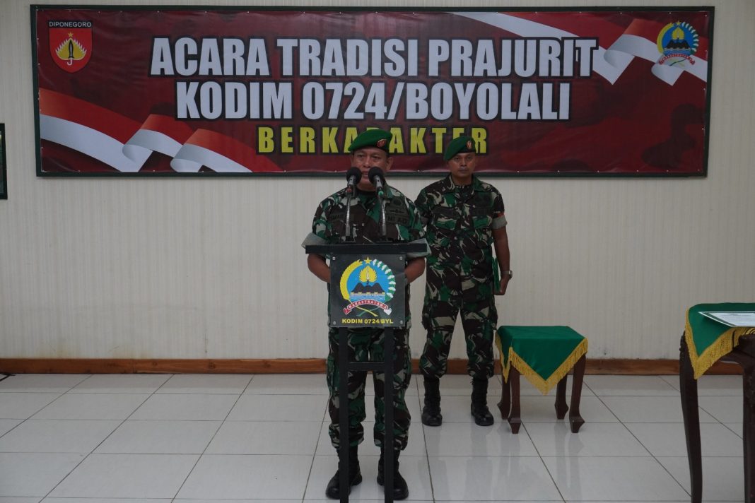 Terima Kasih Atas Dedikasi Dan Pengabdiannya di Kodim Boyolali