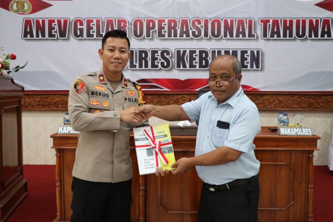 Hasil Survei, Masyarakat Puas terhadap Layanan Polres Kebumen