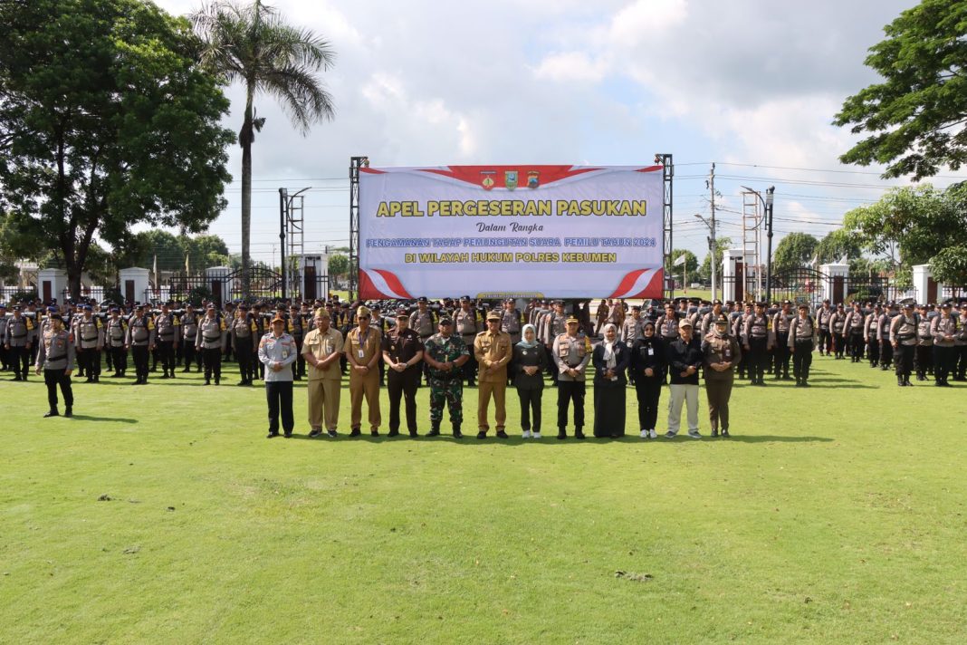 Personel Pengaman Pemilu Hari Ini Bergeser ke TPS, Satu Polisi 