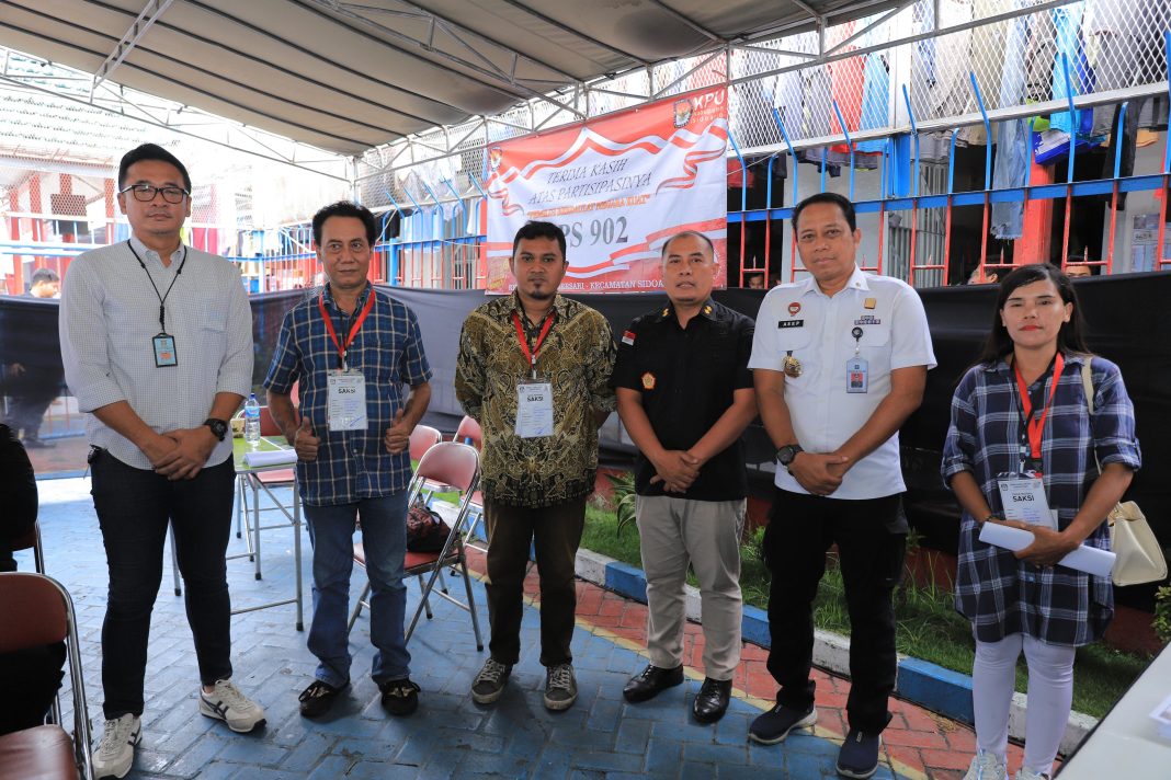 Komnas HAM Pantau Pelaksanaan Pemilu di Lapas IIA Sidoarjo