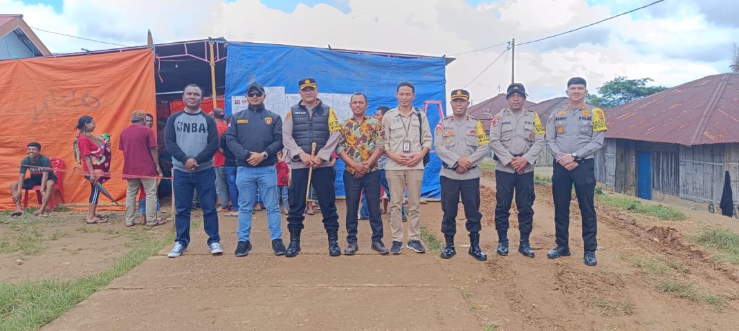 Kapolres Manggarai Pantau Setiap TPS Yang Melaksanakan PSU