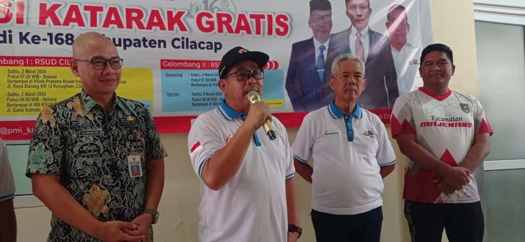 23 Warga Majenang Ikuti Operasi Katarak Gratis