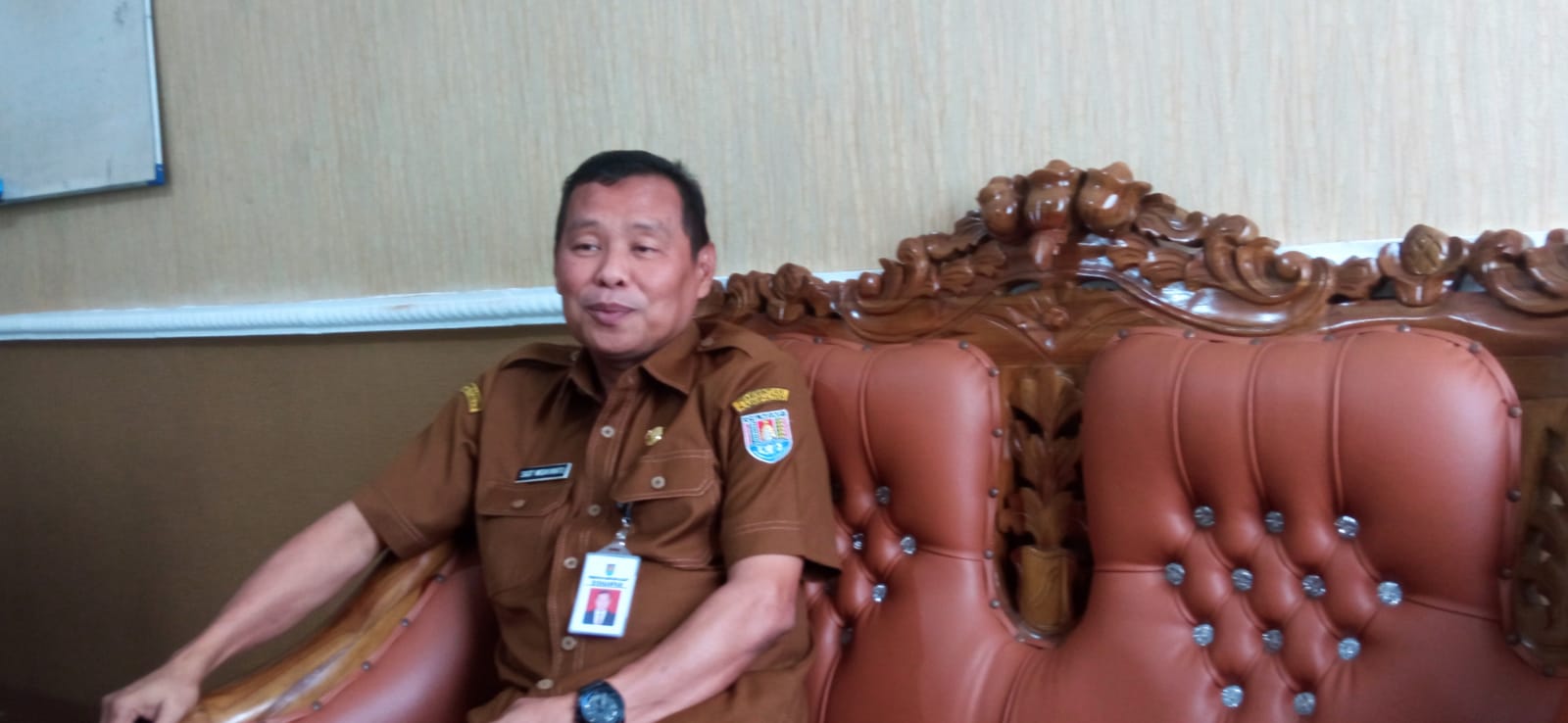 Kepala Dinas Ketahanan Pangan (Dishanpa) Kabupaten Cilacap, Sigit Widayanto. (Foto: Estanto Prima Yuniarto)