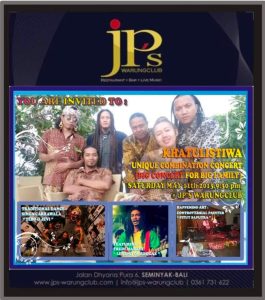 Pamflet Kenangan Saat Kita Bermain Bersama Kolaborasi Di Reunian Khatulistiwa Saat Itu, Pementasan Bareng Bang Freedy Marley beserta Tebo Aumbara juga saat itu. 