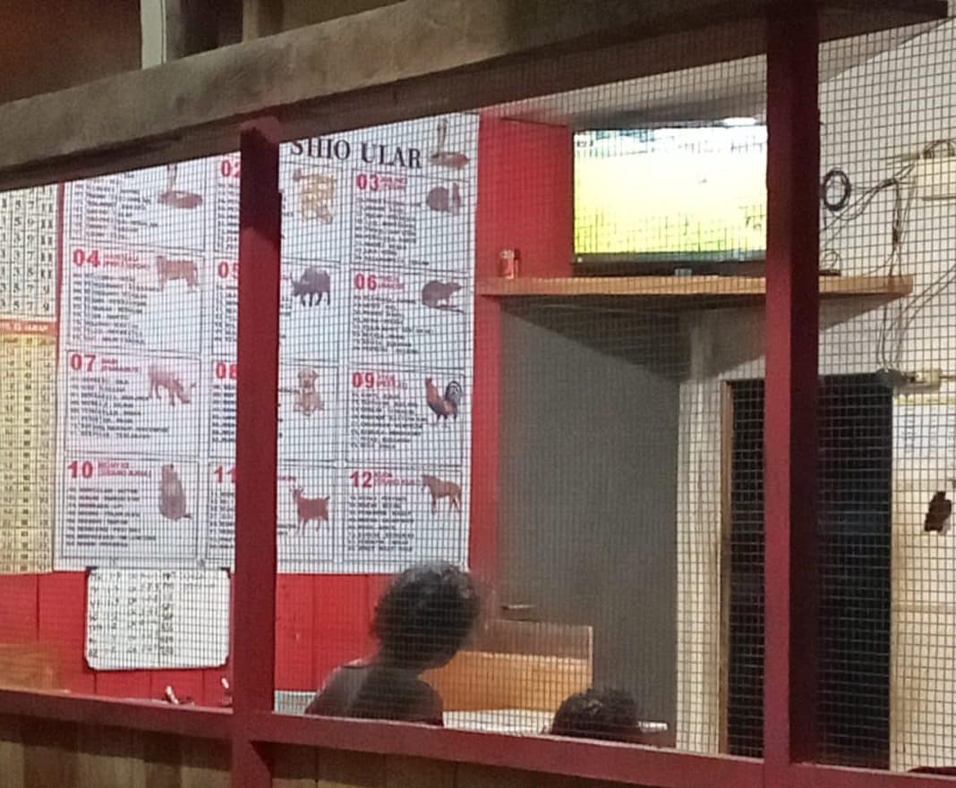 Tempat terjadi togel