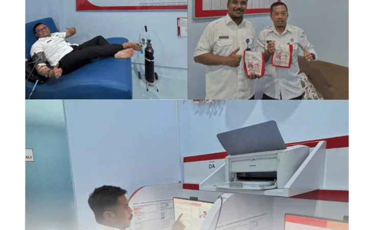 Dalam Rangka Memperingati HUT Kemerdekaan RI-80, Lapas Klaten Gelar Aksi Sosial Donor Darah