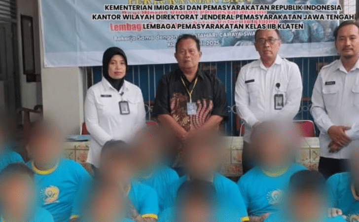 Optimalkan Program Pembinaan Bagi WBP Lapas Klaten Gelar Pelatihan Keterampilan 
