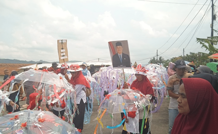 Rayakan HUT ke-80 RI, Gebyar Merah Putih dan Karnaval Meriah di Desa Wanatirta
