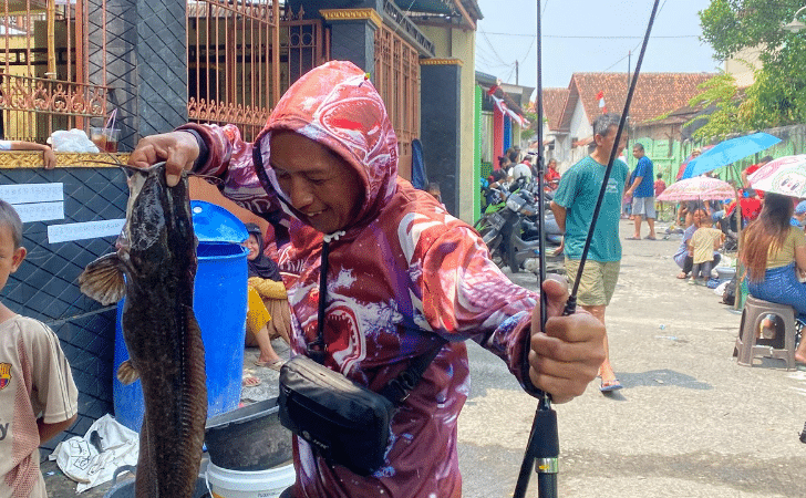 Mancing Hore Meriahkan Peringatan HUT RI ke-80 di RW 03 Kuncen, Sidodadi, Delanggu

