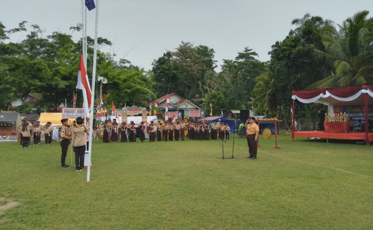 Peringatan HUT Pramuka ke-64 di Patimuan: Semangat Kolaborasi untuk Ketahanan Bangsa