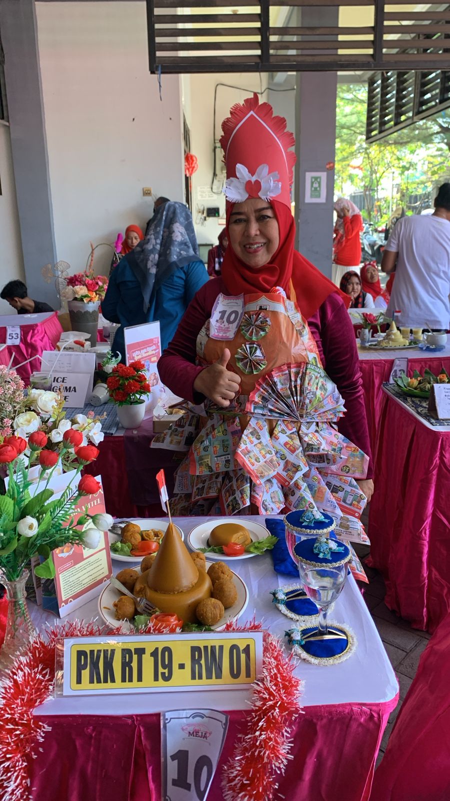 Kasi Kesra Tambak Wedi Dorong UMKM Naik Kelas Lewat Lomba Kreasi Ubi & Giat KSH Meriahkan HUT RI