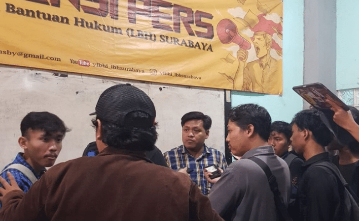 110 Warga Surabaya Ditangkap, LBH Sebut Polisi Tutup Ruang Demokrasi
