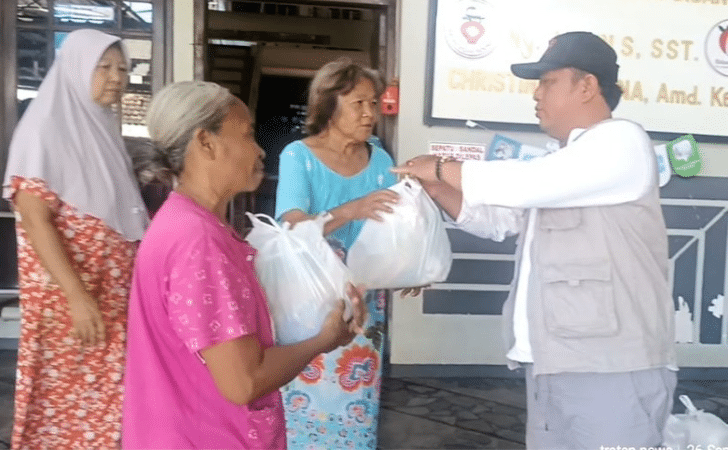 Laskar Tretan Perjuangan Gelar Jumat Berkah di Tegalsari
