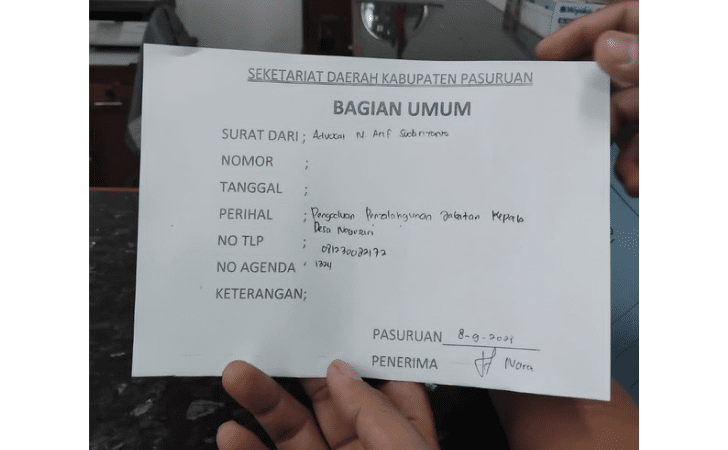 Telah Bersurat Hingga Gubernur Jawa Timur, Kuasa Hukum Korban Penyalahgunaan Jabatan kades Nogosari  Meminta Pejabat Berwenang Untuk Menindak Tegas