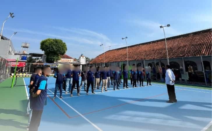 Perkuat Disiplin Dan Tanggung Jawab Tamping Lapas Klaten Laksanakan Apel Bersama