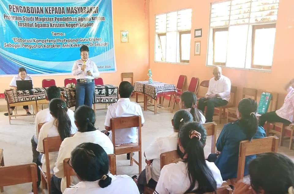 PKM IAKN Kupang Tanamkan Etika Guru Kristen sebagai Benteng Anti Kekerasan di Sekolah