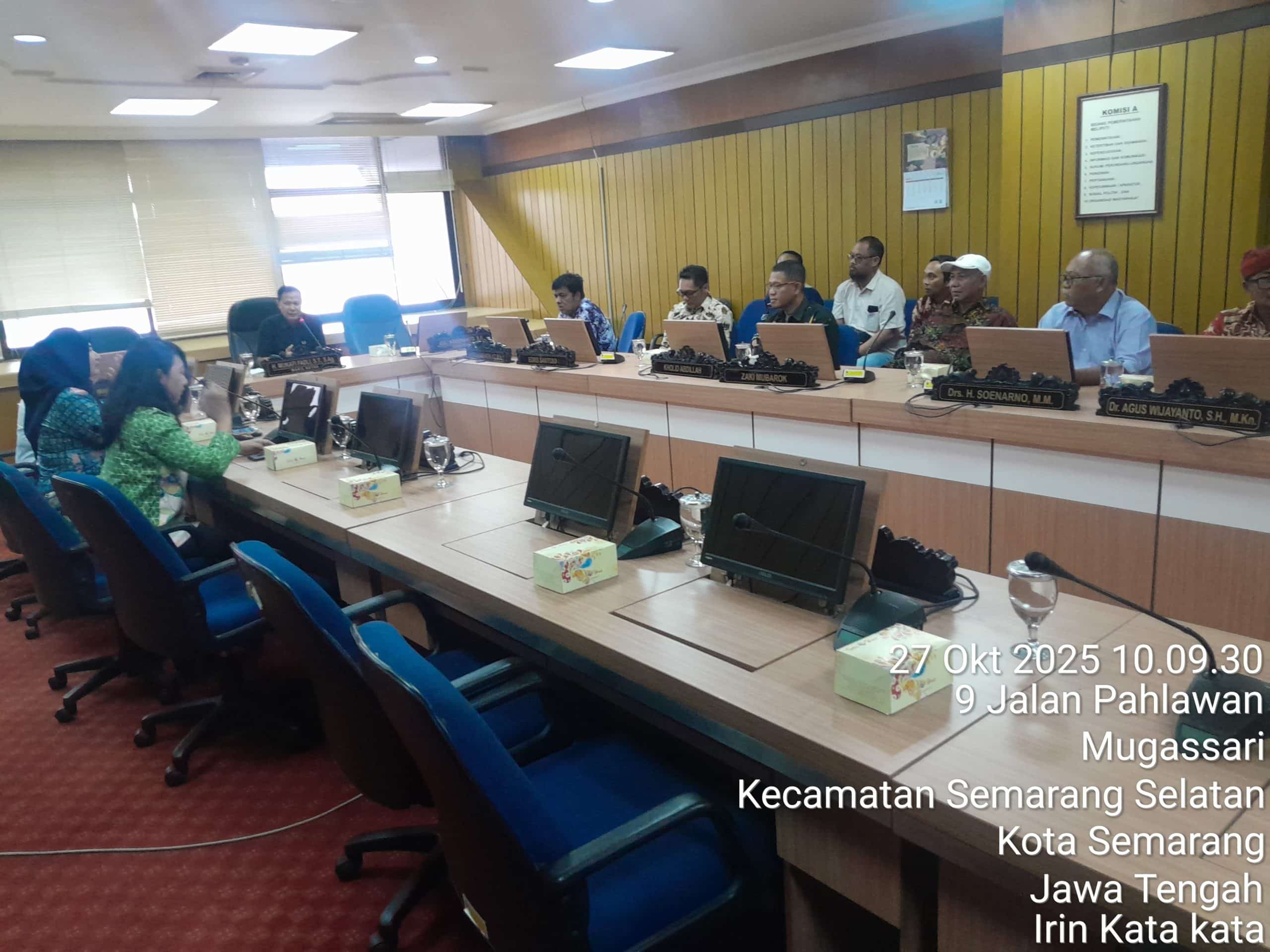 KPPKB pemekaran kabupaten Brebes mendatangi DPRD provinsi Jawa Tengah