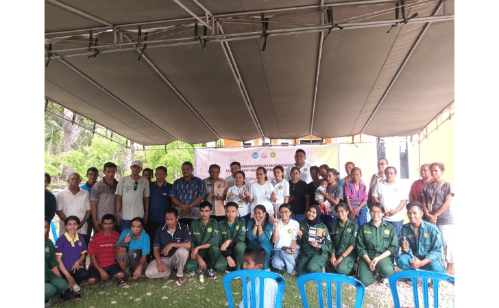 Camat Kualin Apresiasi PKM RSHP Undana, Kesehatan Ternak Sangat Vital bagi Masyarakat Tuafanu
