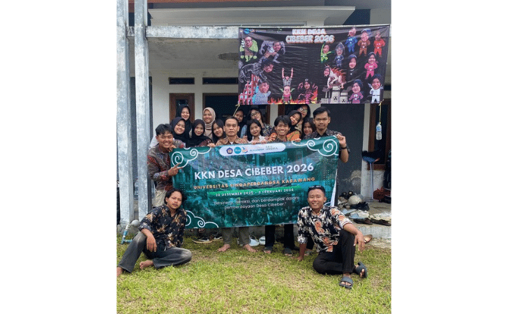 Mahasiswa KKN Unsika Gelar Pembukaan KKN Sekaligus Peringatan Isra Mi’raj di Desa Cibeber, Kabupaten Purwakarta