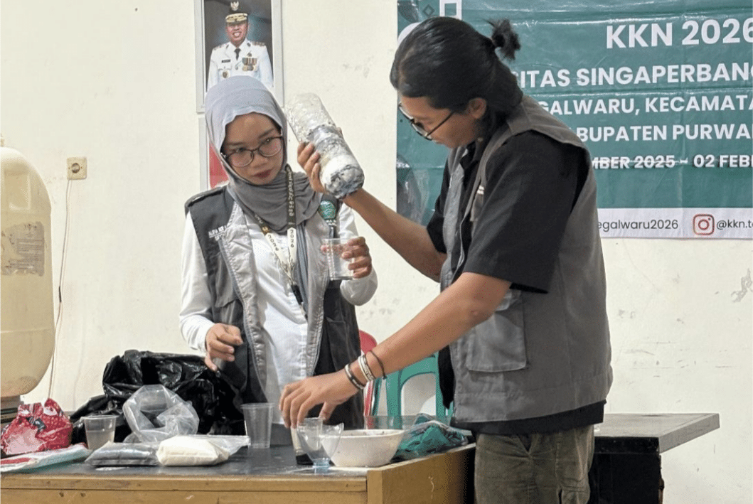 Tirta Kencana Desa: Inovasi Filtrasi Air Berbasis Sensor Kekeruhan, Klasifikasi Fuzzy,
dan Pemanfaatan Sekam Gabah untuk Kebutuhan MCK di Desa Tegalwaru