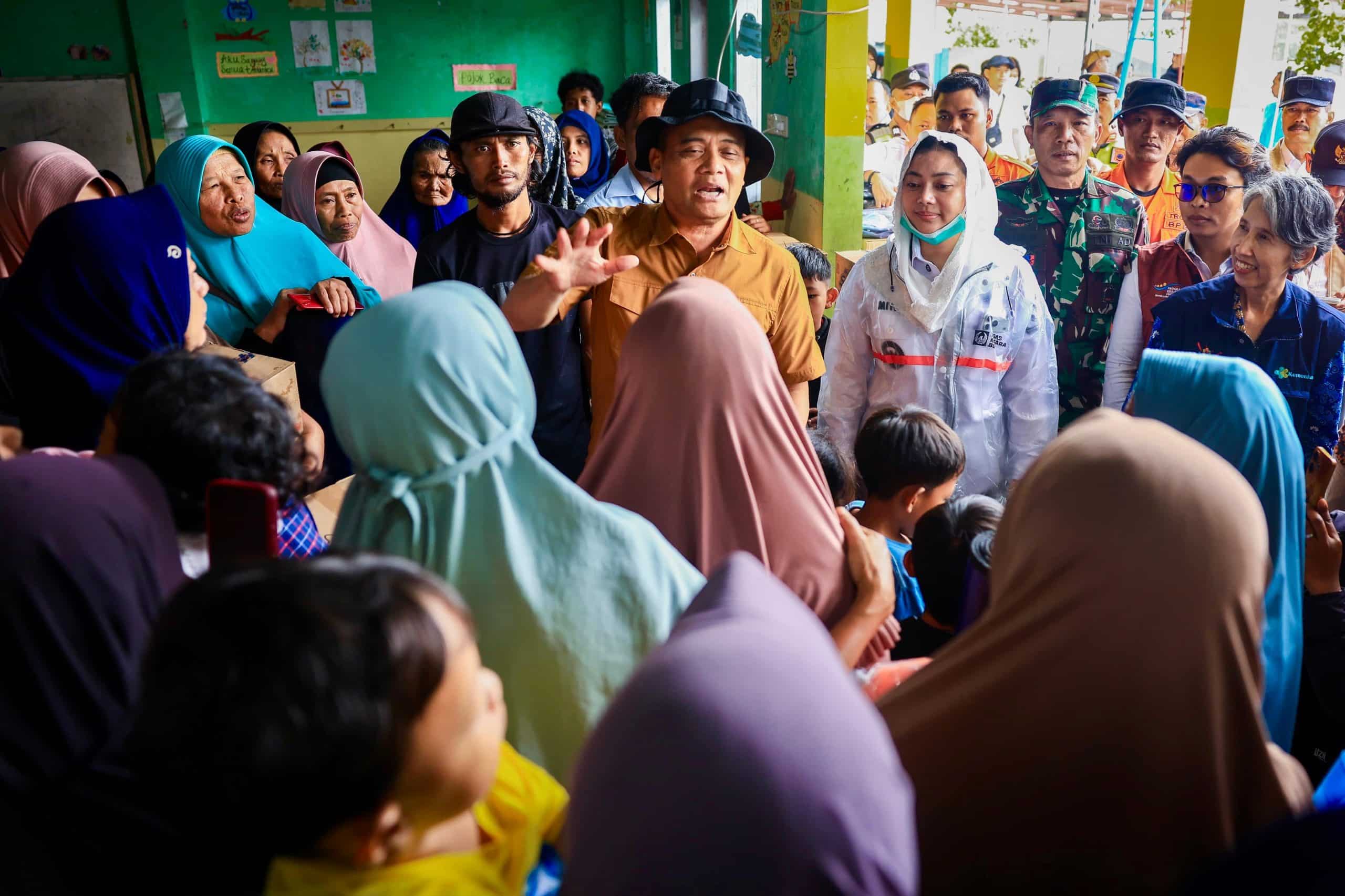 Gubernur Jateng dan Bupati Brebes, Kebencanaan Tanah Bergerak di Desa Sridadi
