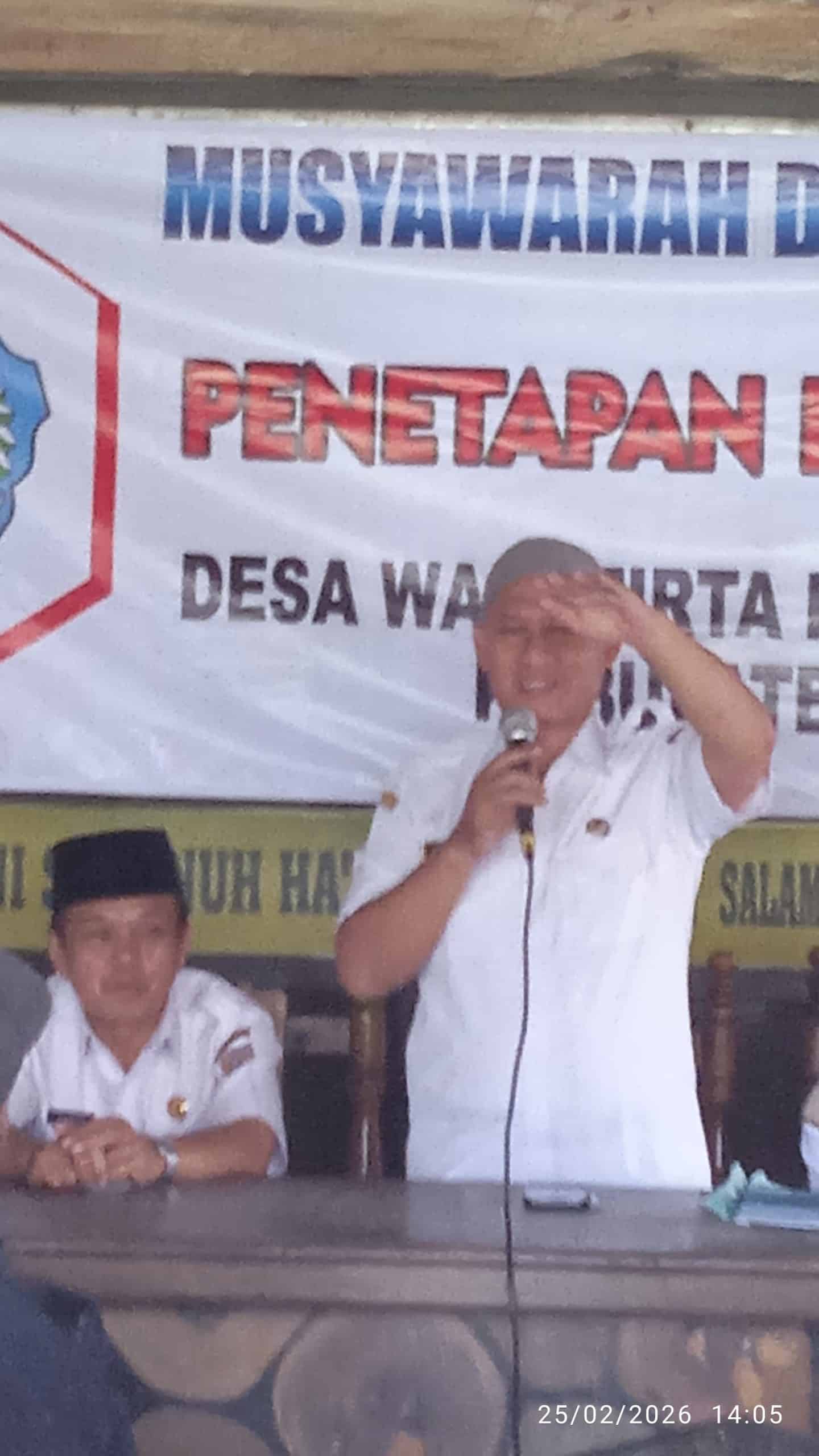 Penurunan Dana Desa Drastis, Pemdes Wanatirta Tetapkan 8 KPM BLT-DD 2026