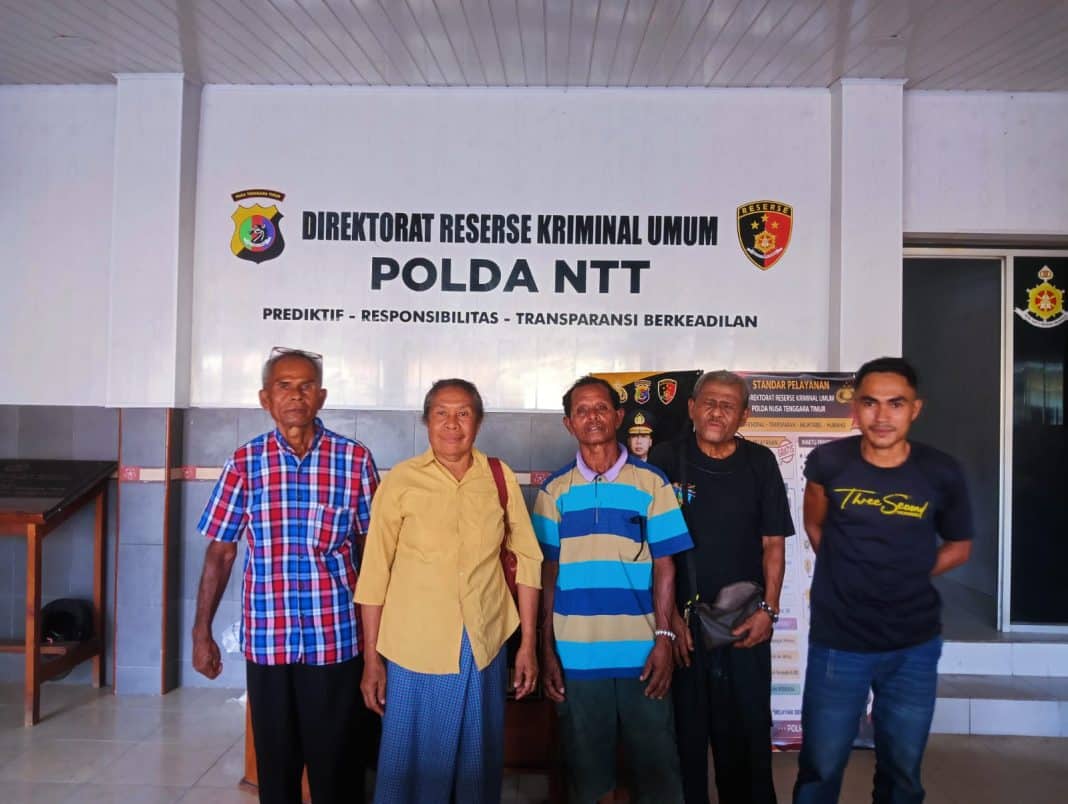 Kasus Tanah Oeltua Diproses, Warga Sampaikan Terima Kasih kepada Polda NTT