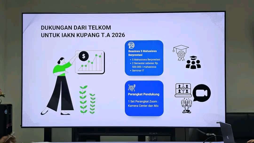 IAKN Kupang dan Telkom Bahas Kapasitas Internet untuk Dukung Aktivitas Akademik