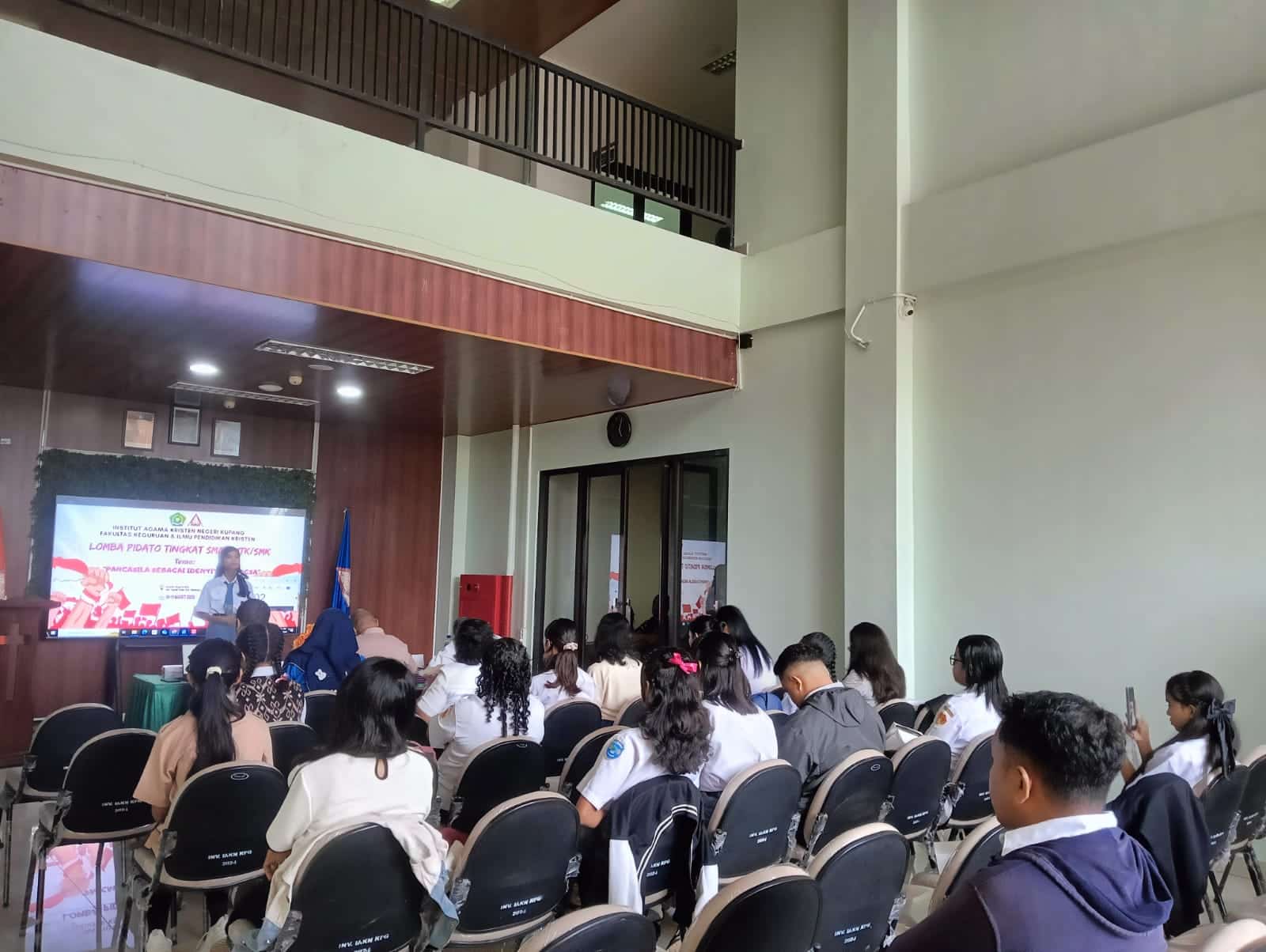 IAKN Kupang Dorong Generasi Muda Pahami Pancasila Lewat Lomba Pidato